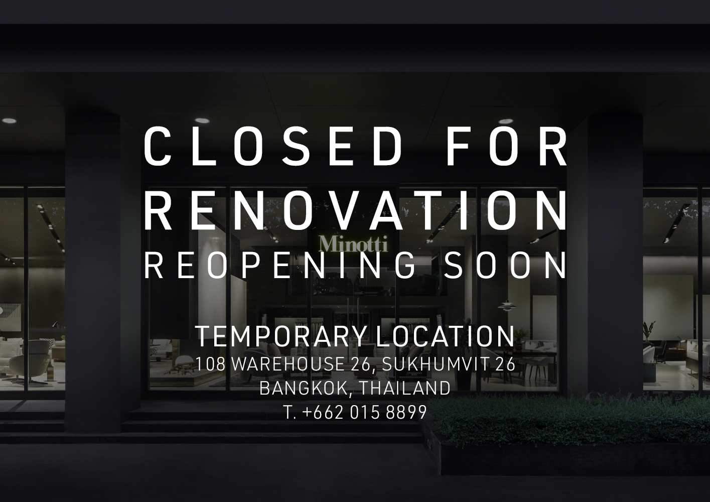 Minotti Bangkok by Chanintr